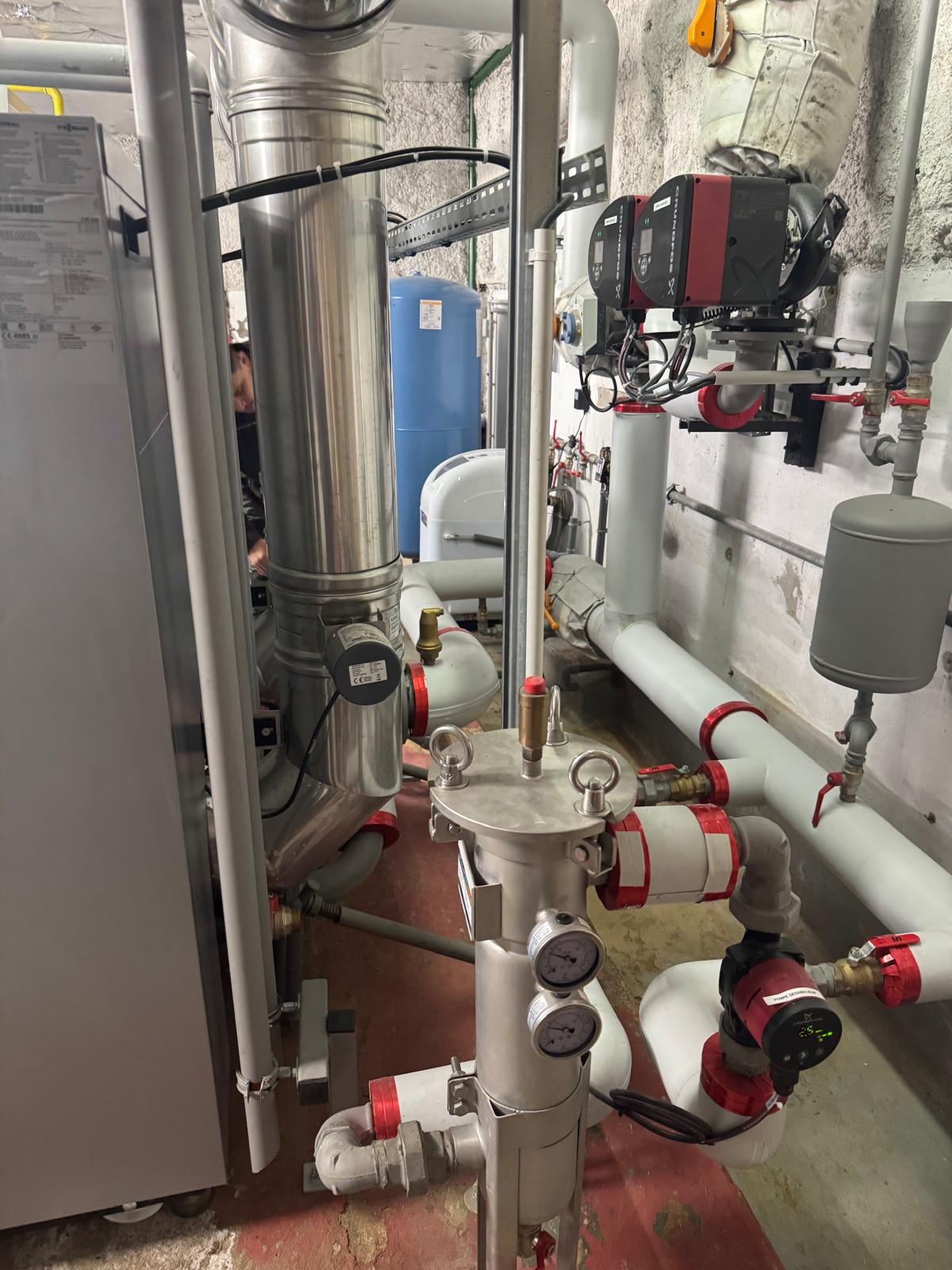 Réseau hydraulique et vannes de régulation